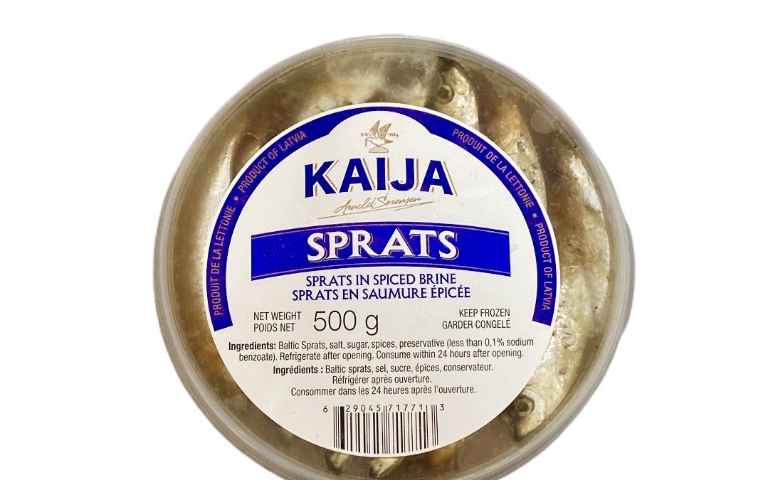 Sprats in spiced brine
