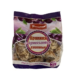 gingerbread cookies with plum