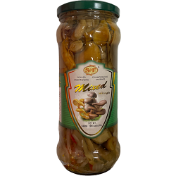 pickled mixed mushrooms
