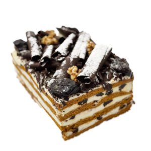 Prune Walnut Honey Cake